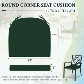 Close-up of Wellsin cushions showing durable, UV-resistant fabric and 2-inch foam comfort