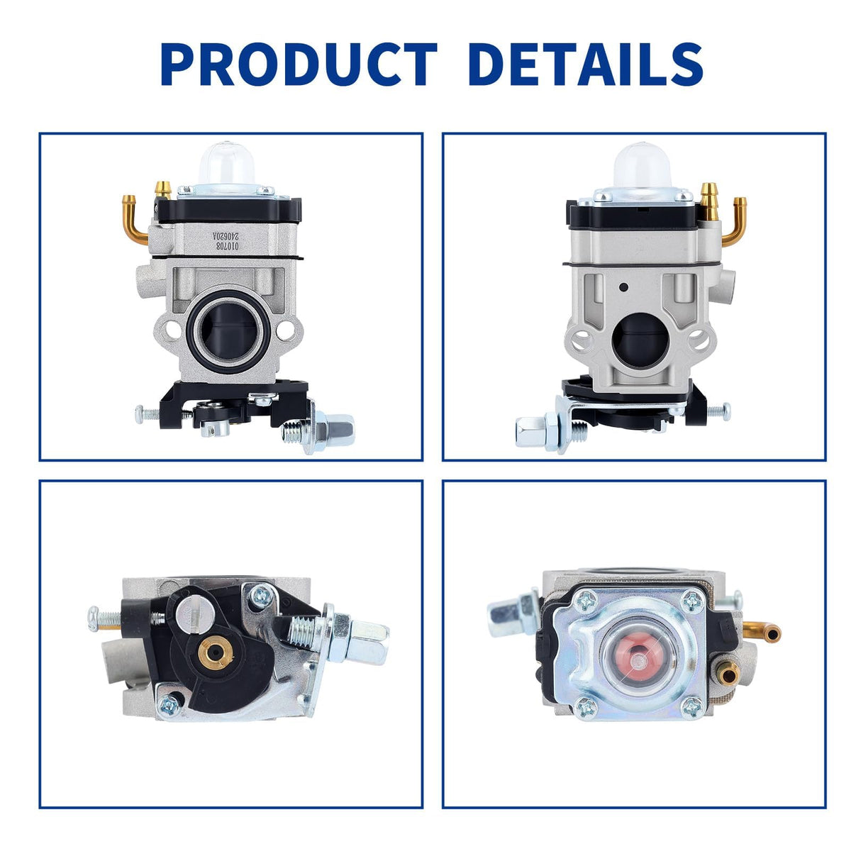 Wellsking EB7001 with 15mm intake supports efficient air-fuel delivery.