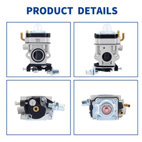 Wellsking EB7001 with 15mm intake supports efficient air-fuel delivery.