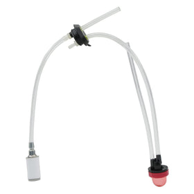 Wellsking fuel line kit assembly in use on a handheld blower.