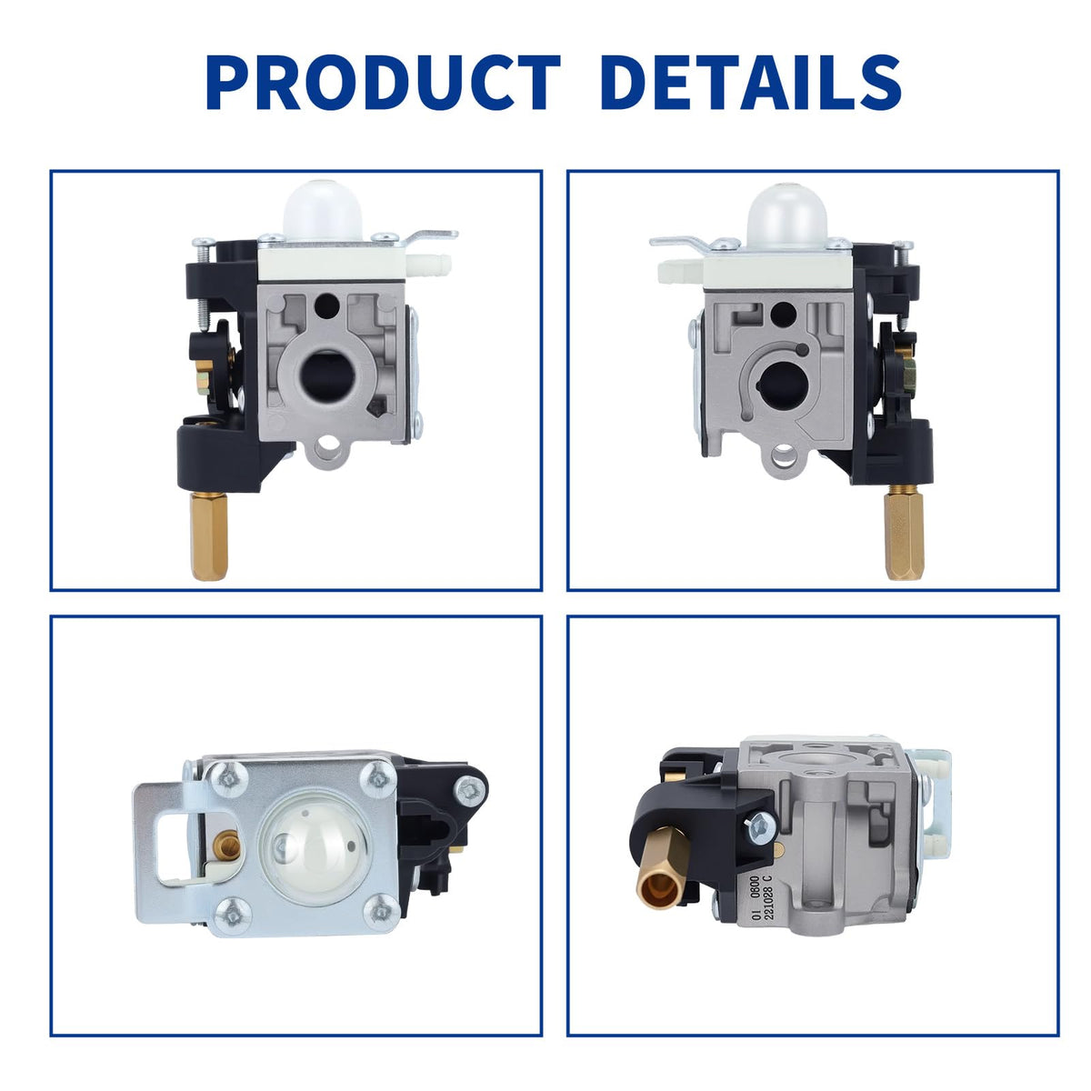 Wellsking RB-K84 carburetor installed on an Echo trimmer for smoother startup