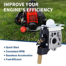 Wellsking RB-K84 carburetor labeling aids correct orientation and maintenance