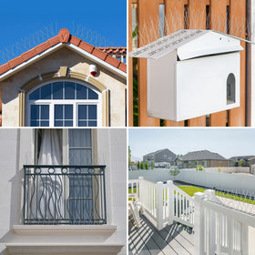 WELLUCK Easy-installation supports screws, glue, tape, or cable ties