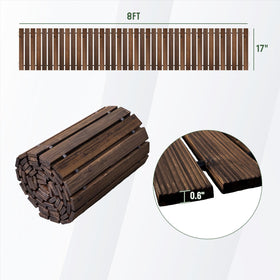 WELUKGUUD non-slip textured surface with secure plank connections for safety
