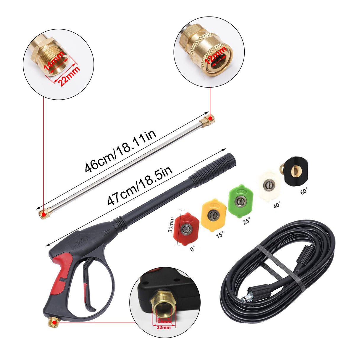 WEMAKMAK quick-connect tips allow rapid nozzle changes