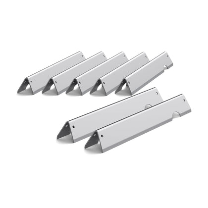 WEMEIKIT flavorizer bars 17-inch on Weber Genesis II E-410 for even heat distribution