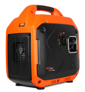 WEN 3600-Watt inverter generator weighing 46 pounds for easy transport