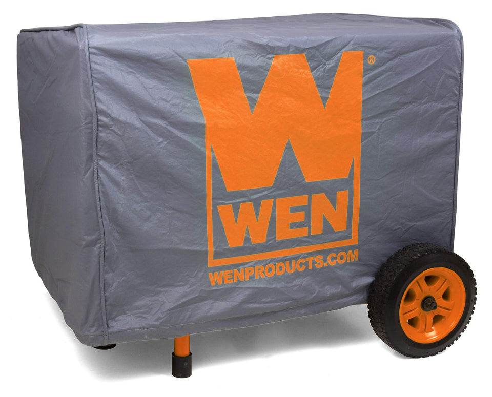 WEN 56406 cover on a generator protecting from rain and sun