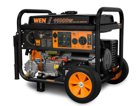 WEN DF1100T dual-fuel selector switch for gas or propane use