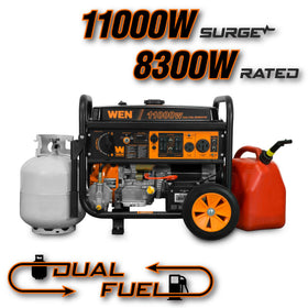 WEN DF1100T electric start for fast, reliable power at a moment's notice