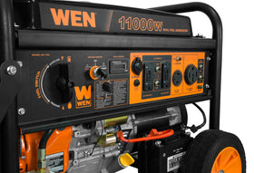 WEN DF1100T four 120V GFCI outlets for safe outdoors
