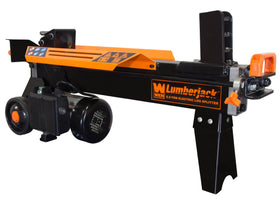 WEN electric log splitter stand attachment shown for stable setup