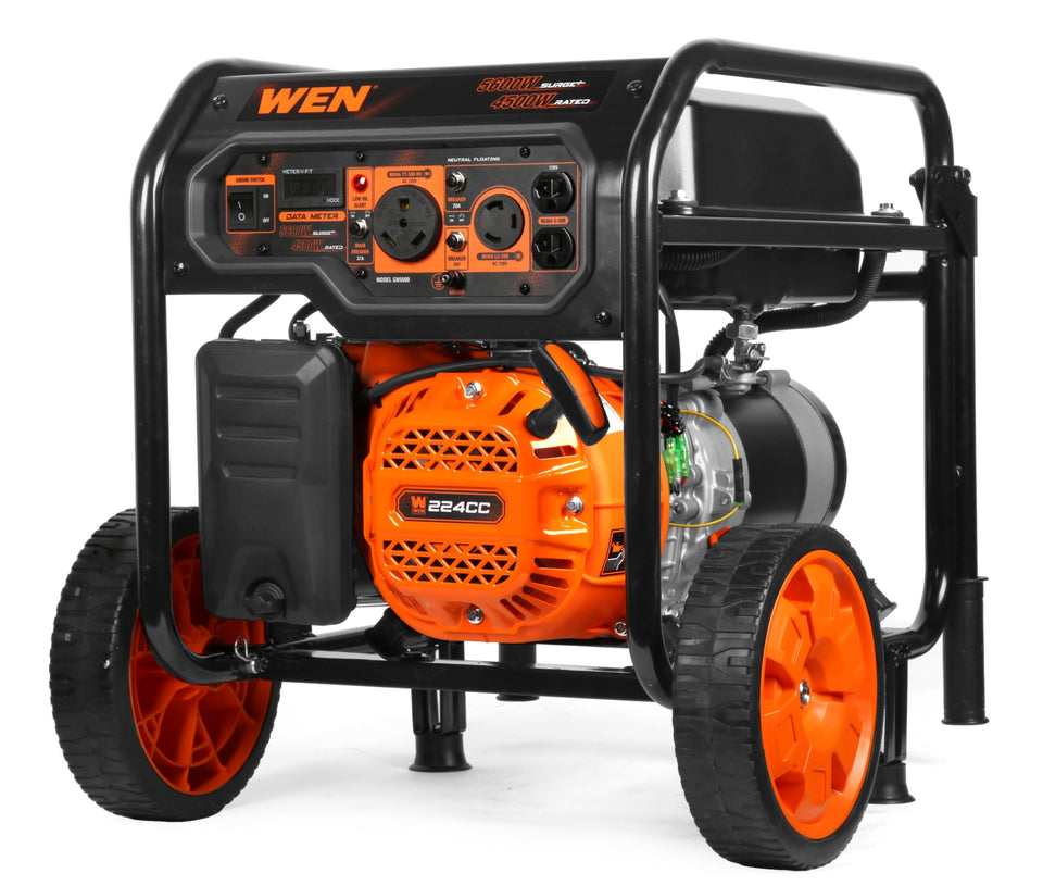 WEN GN5600 panel and outlets provide reliable backup power for home or RV use.