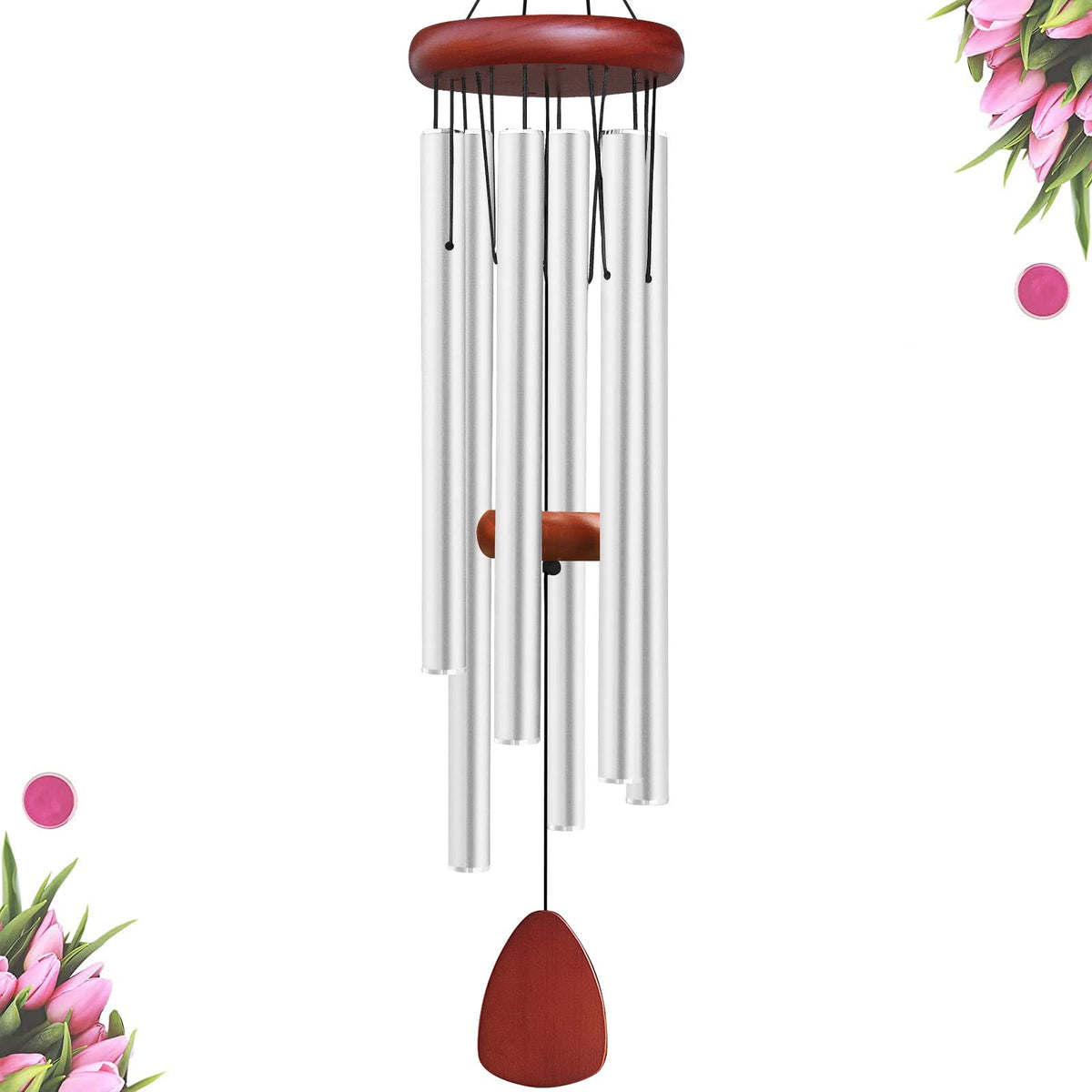 WENANA wind chime as front yard decor elevates curb appeal