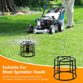 Wenfan black guard blends with outdoor landscaping for discreet protection.