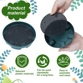 Wenfan durable plastic tray resists cracking and fading.