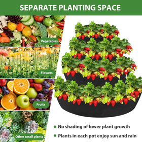 Wenfan breathable fabric raised bed made of felt for quick drainage