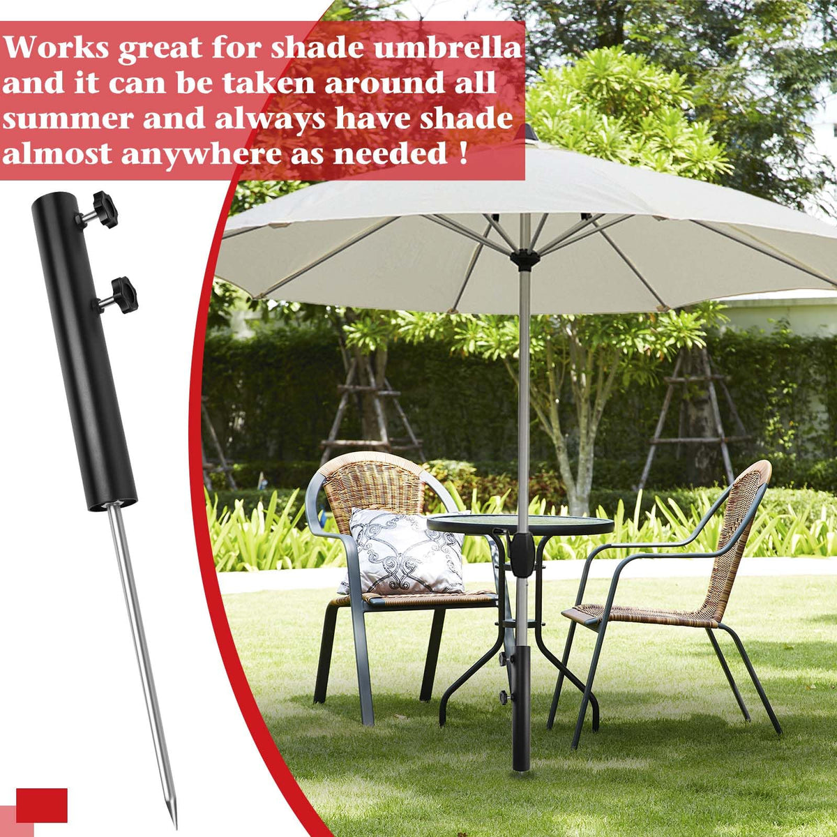 Wenfan easy installation shows quick flagpole setup in minutes