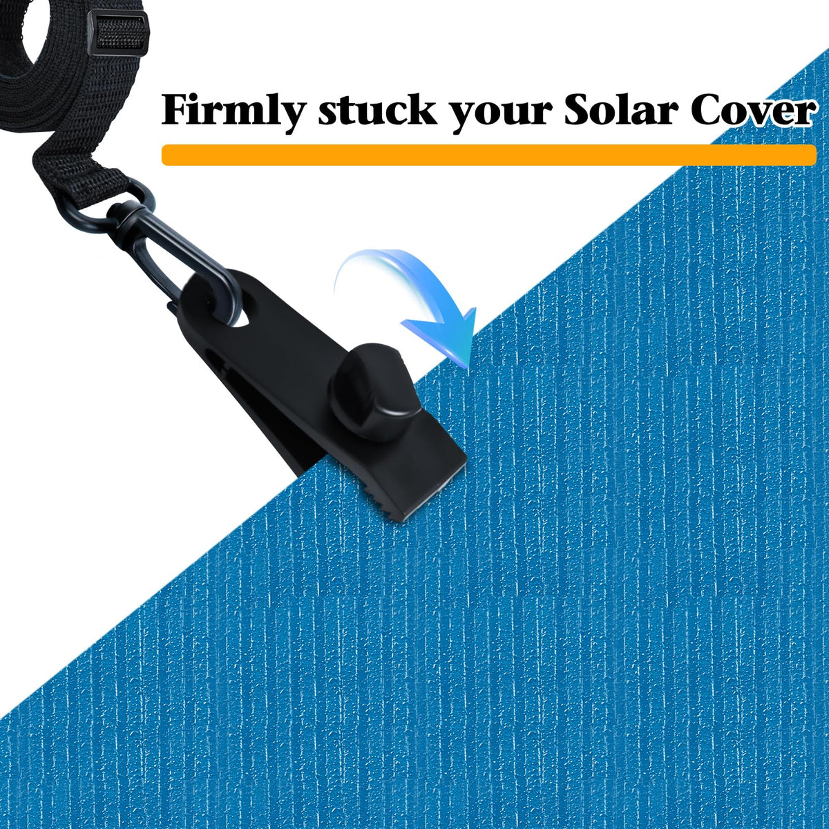 Wenfan package includes straps, clips, and touch fasteners for easy setup.