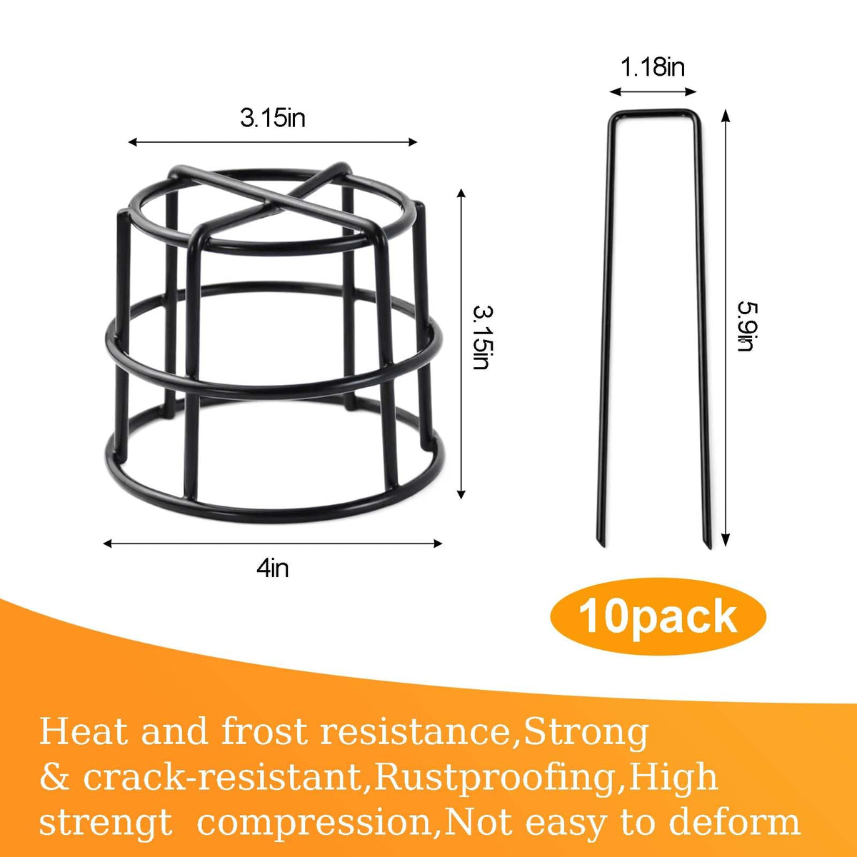 Wenfan sprinkler head protector ring guard shields heads from impact.