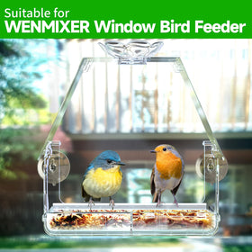 WENMIXER dual suction cups suitable for wall or window hanging.