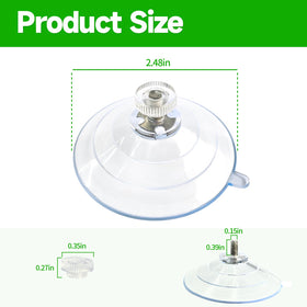 WENMIXER window decor hanging with suction cups for versatile use.