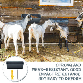 Wenqik 10-pack easy-clean plastic construction supports long-term use and straightforward maintenance.