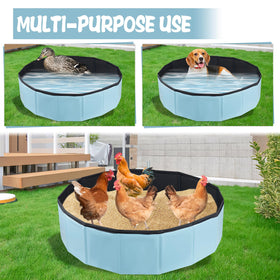 Wensdr sturdy frame provides reliable support during lively dust baths.