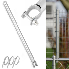 Wenses chain-link height extender 9-pack provides secure top-rail height increase for dogs