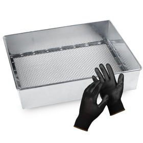 Wenses Soil Sifter full view showing a compact garden sieve for quick sorting.