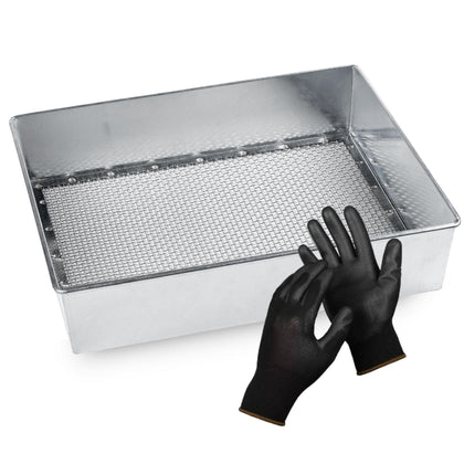 Wenses Soil Sifter full view showing a compact garden sieve for quick sorting.