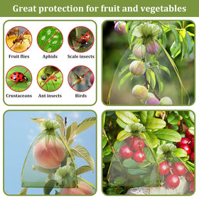 WenTao reusable mesh bag supports sustainable fruit protection in gardens