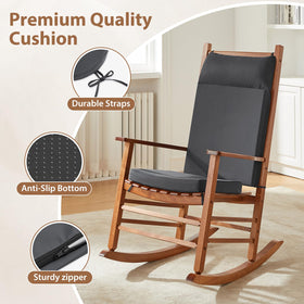 WEOAVRY cushion set with ties to secure on outdoor chairs
