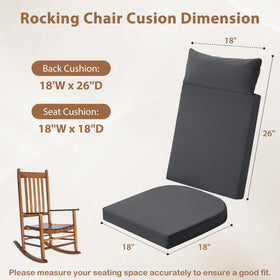 WEOAVRY seat cushion 18x18 for generous indoor seating