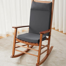 WEOAVRY waterproof rocking chair cushions durable fabric for outdoor use