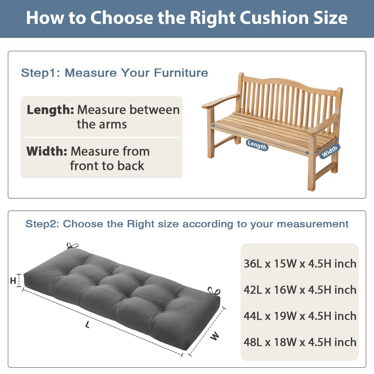 WEOAVRY window-seat cushion in grey adds comfortable, relaxed seating by the window.