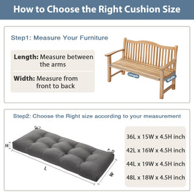 WEOAVRY window-seat cushion in grey adds comfortable, relaxed seating by the window.