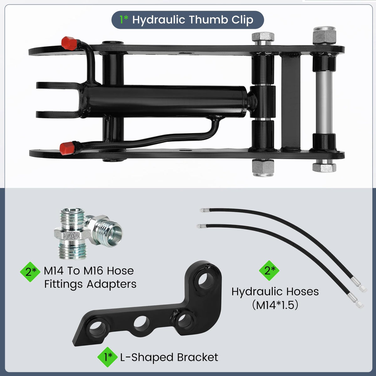 Werhoo includes L-shaped bracket for added mounting stability