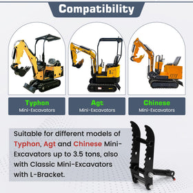 Powder-coated Werhoo thumb offers durability for harsh outdoor work