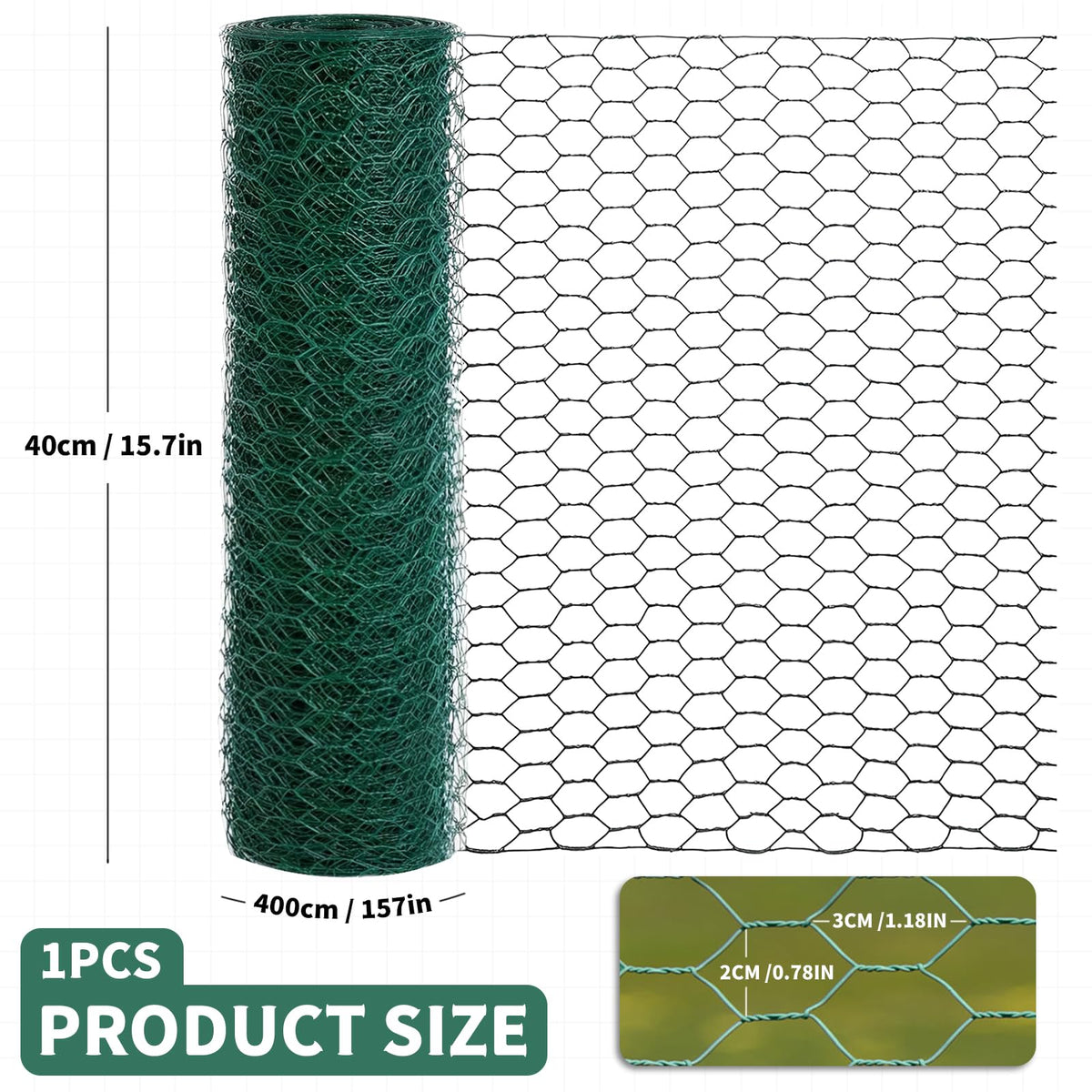 WERJOURU galvanized wire shows rust resistance for durable garden use