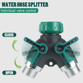 WERJOURU garden hose splitter rubber washers detail for reliable seals.