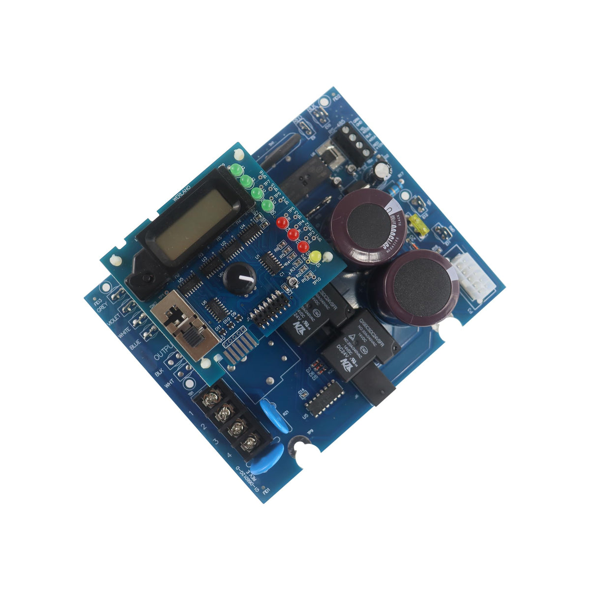 WERLAHO GLX-PCB-RITE packaging showing 1-year warranty and ready-to-install components.