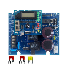 WERLAHO GLX-PCB-RITE main circuit board close-up for stable pool chlorination control.
