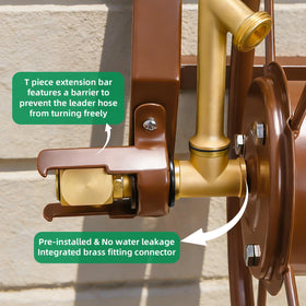 WERMAH 6.5 ft leader hose included for immediate use