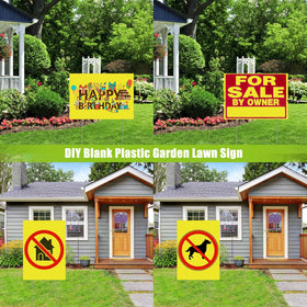 Wesiti waterproof corrugated plastic signs for outdoor use