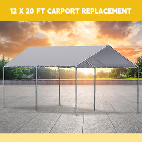 Waterproof and sun-resistant material protects vehicles and belongings