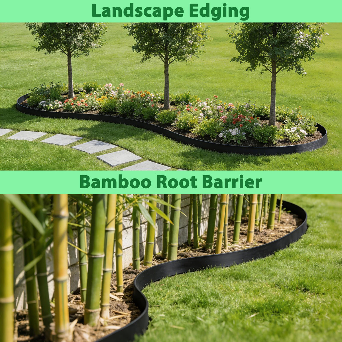 West Bay barrier protects driveways and sidewalks from root-related damage.