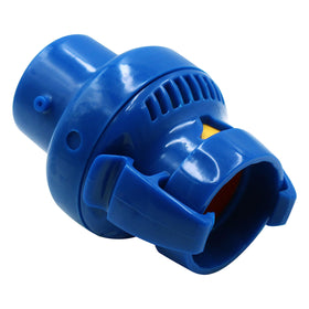 WEST ORGIN FRV100 compact housing fits cleanly within the cleaner inlet.