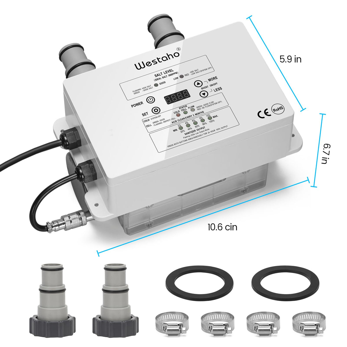 Westaho IP66 waterproof unit designed to withstand outdoor conditions