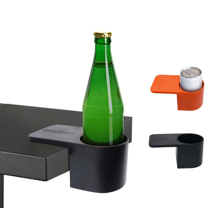 Westant magnetic drink holder closeup on grill securely holds beverages during searing sessions.
